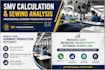 calculate smv and optimize garment production