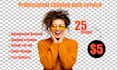do background remove , clipping path service