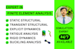 do finite element analysis using ansys and solidworks