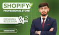 do shopify website design or redesign for your brand in 24h