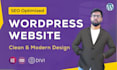 build wordpress business website, plumbing website, hvac website