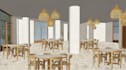 create architectural collage renderings and illustrative visualizations