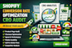 do shopify conversion rate optimization cro audit to increase sales