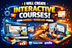 setup engaging lms course, website with learnworld, tutor lms, podia, buddyboss