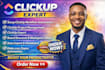 setup clickup workflow automation, clickup project management, clickup expert