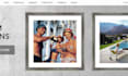 design an art gallery website and creative artwork portfolio site