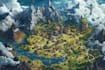 do fantasy map illustration
