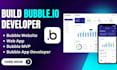 build bubble io website, build bubble app, bubble developer, bubble saas
