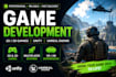 do full 2d 3d game creation