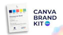 design a professional canva brand board and style guide