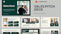 redesign sales pitch deck, client presentation and business consultant slides