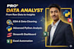 be your data analyst and build interactive python streamlit dashboard with excel