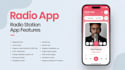 develop android ios radio station app broadcast radio app