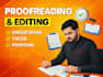 professionally proofread and edit your thesis, dissertation or research p