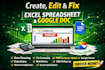 create edit fix excel spreadsheet formula excel data cleaning google doc