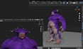 model custom 3d low poly character game ready low poly 3d character rig, texture