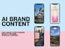 create ai social media content for your brand