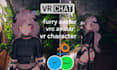 custom vrc avatar vr character furry vrchat avatar nsfw 3d model commission