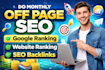 do monthly off page seo, google ranking, website ranking se backlinks