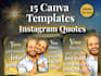 create success quote canva templates for instagram posts