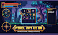 pixel art UI UX, game assets icons, console pixel game, game ui design, props