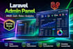 build a laravel business management system with admin panel
