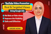 promote youtube video to real viewers worldwide using google ads