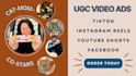 create pet ugc videos with my cats
