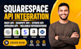 setup squarespace api integration, rest api, shopify api, stripe api, amazon api