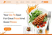 design meal prep shopify store catering website food website meal prep website