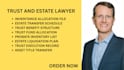 work on estate transfer cases,irrevocable trust setup and probate process issues