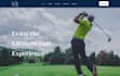 create golf website design