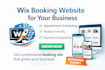 create a wix booking website for your business