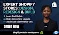 design redesign build shopify store shopify ecommerce website development