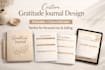 design a high converting gratitude journal canva printable