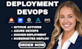 setup ci cd pipeline with github actions docker kubernetes deploy azure devops