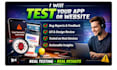 do app testing and website testing ,qa,i phone, ipad ,and android user testing
