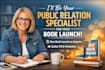 do amazon book launch management, public relation specialist for book launch