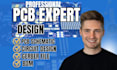 do pcb circuit design schematic pcb assembly and create gerber files