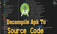 decopile unity game, reverse engineering exe source code decompile android apk