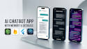 develop an ai mobile chatbot app with memory and database