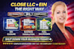 close ein, dissolve company, terminate llc, business dissolution