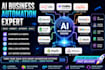 build ai chatbot automation n8n zapier openai agent CRM workflow integration