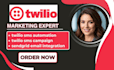 setup twilio sms automation twilio sms campaign sendgrid email integration
