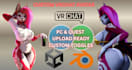 create custom vrchat avatar furry avatar nsfw  avatar furry vrchat vr character