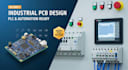 design industrial automation pcb and plc control circuit