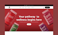 design peptide shopify store, supplement website, label peptide website