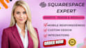 build,redesign or design squarespace website design squarespace website redesign