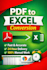 convert PDF to excel