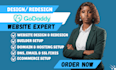 godaddy website design godaddy website redesign develop godaddy website builder